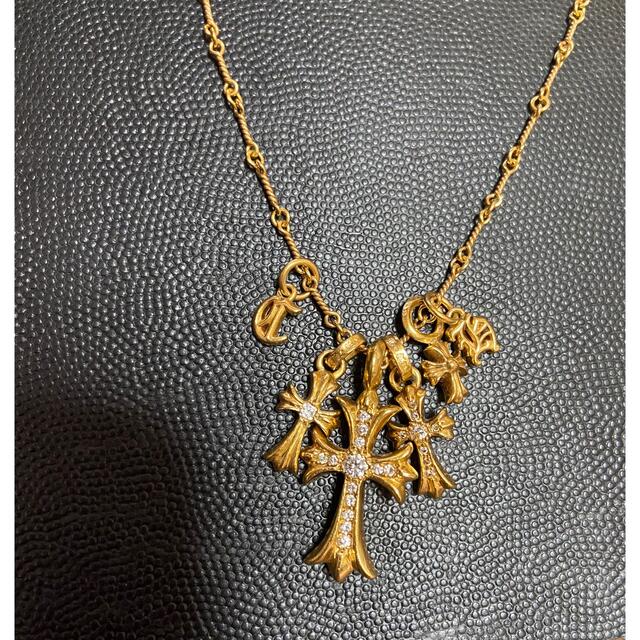 Chrome Hearts(クロムハーツ)の22K クロムハーツ　スタック アルファベットc チャーム　ネックレス メンズのアクセサリー(ネックレス)の商品写真