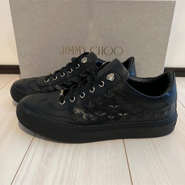 美品☆Jimmy Choo スニーカー 星柄型押し 26cm ジミーチュウ - スニーカー