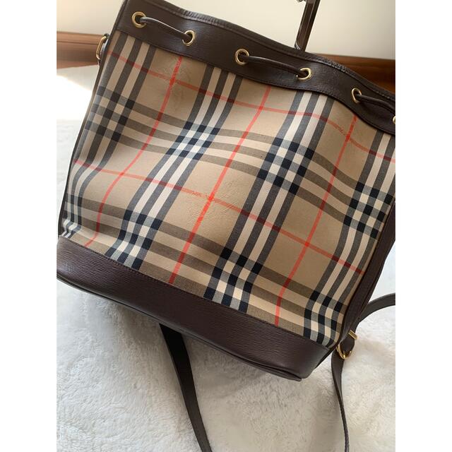 BURBERRY - ⭐️極美品⭐️バーバリー ショルダーバッグ 巾着 ノバ