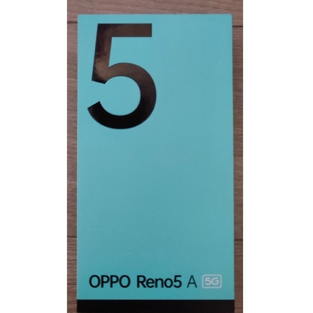 ほぼ新品　OPPO reno5a 5G eSIM有指紋認証