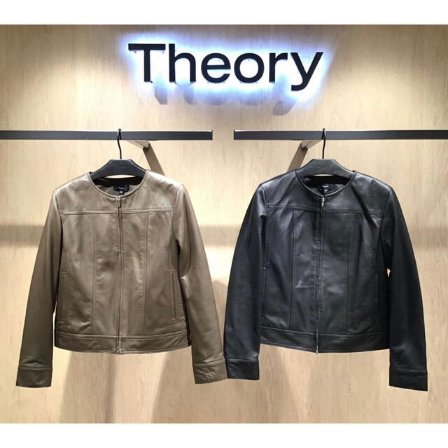 Theory 20ss レザージャケット