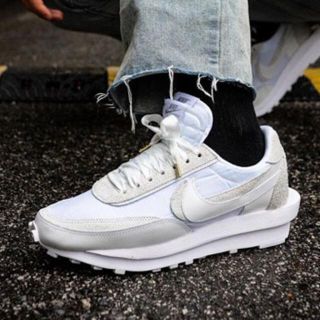 ナイキ(NIKE)のサカイ✖️ナイキ　LD sacai×nike ワッフルホワイト(スニーカー)