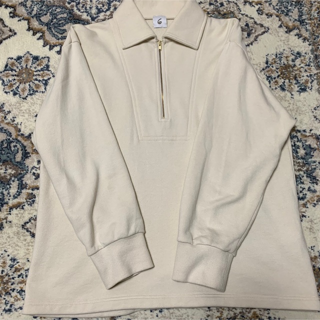 6 (ROKU) - ＜6(ROKU)＞ COTTON URAKE HALF ZIP PULLOVERの通販 by P's