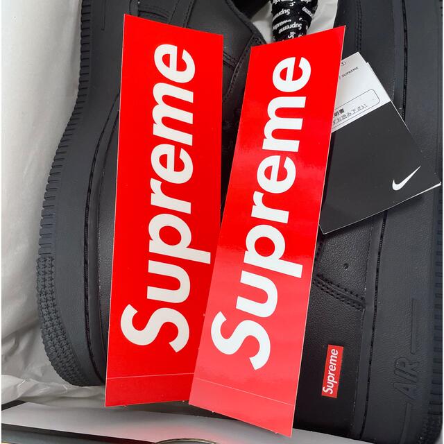 Supreme(シュプリーム)のSupreme NIKE Air Force 1 Low Black 27cm メンズの靴/シューズ(スニーカー)の商品写真