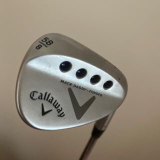 キャロウェイゴルフ(Callaway Golf)のキャロウェイ  MACK DADDY・FORGED 58度(クラブ)