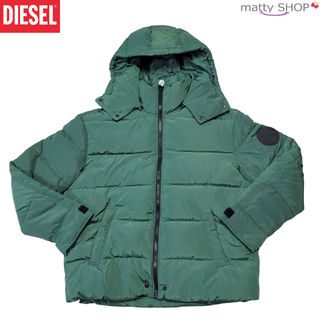 ディーゼル(DIESEL)の20 DIESEL 中綿ジャケット GREEN　サイズXL(ダウンジャケット)