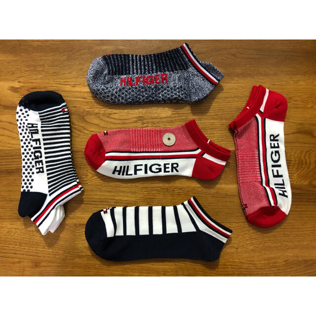 TOMMY HILFIGER(トミーヒルフィガー)の新品トミーヒルフィガーTOMMY HILFIGERレディース5足セット210 レディースのレッグウェア(ソックス)の商品写真