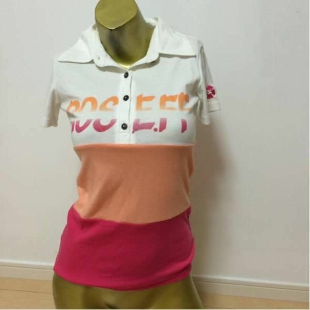 ROSE FANFAN(ローズファンファン)の【1545】ROSE FANFAN バイカラー Tシャツ M レディースのトップス(カットソー(半袖/袖なし))の商品写真