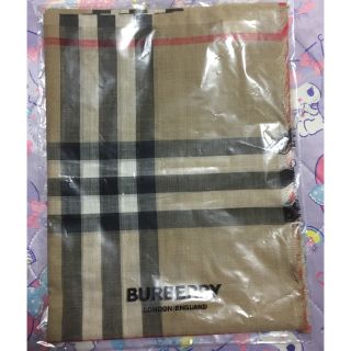 バーバリー(BURBERRY)の【新品】BURBERRY バーバリー チェック ストール シルク ウール マフラ(マフラー/ショール)