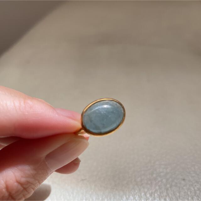 Gemstones  アクアマリン　天然石　新品 レディースのアクセサリー(リング(指輪))の商品写真