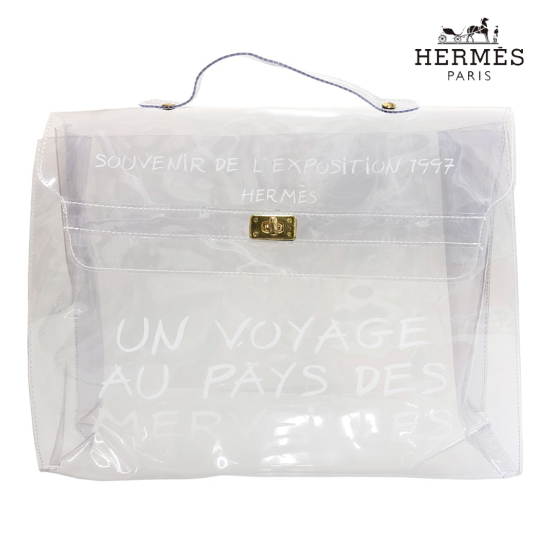 エルメス HERMES ビニールケリー  ハンドバッグ