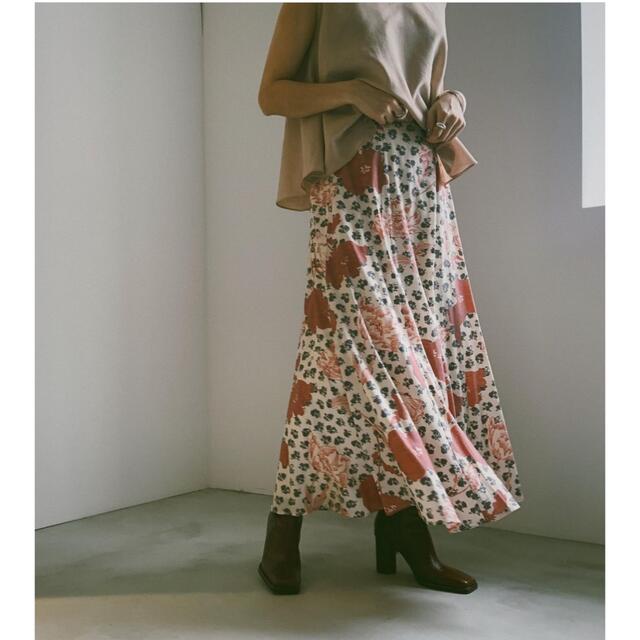 Ameri VINTAGE - 【美品】Ameri CHIARA MODEST FLARE SKIRT( S)の