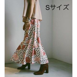 アメリヴィンテージ(Ameri VINTAGE)の【美品】Ameri  CHIARA MODEST FLARE SKIRT（ S）(ロングスカート)