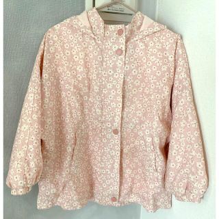 ザラキッズ(ZARA KIDS)のZARA キッズ　フラワープリント　ウインドブレーカー(ジャケット/上着)