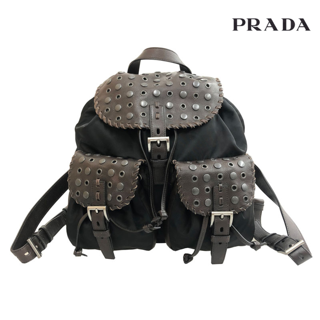 プラダ PRADA トライアングルロゴ テスート リュック・デイパック 販売