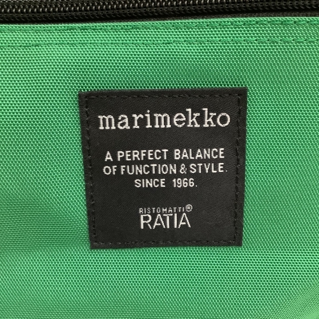 marimekko(マリメッコ)の♪♪Marimekko マリメッコ リュック  グリーン レディースのバッグ(リュック/バックパック)の商品写真