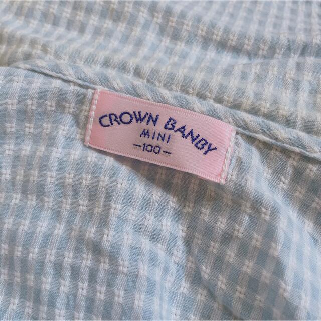 CROWN BANBY(クラウンバンビ)のCROWN BAMBY クラウンバンビ　ワンピース キッズ/ベビー/マタニティのキッズ服女の子用(90cm~)(ワンピース)の商品写真