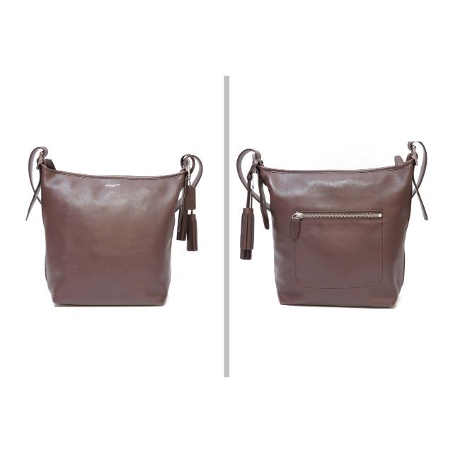 COACH - コーチ フリンジレザー ショルダーバッグ 茶 ブラウン系 COACH