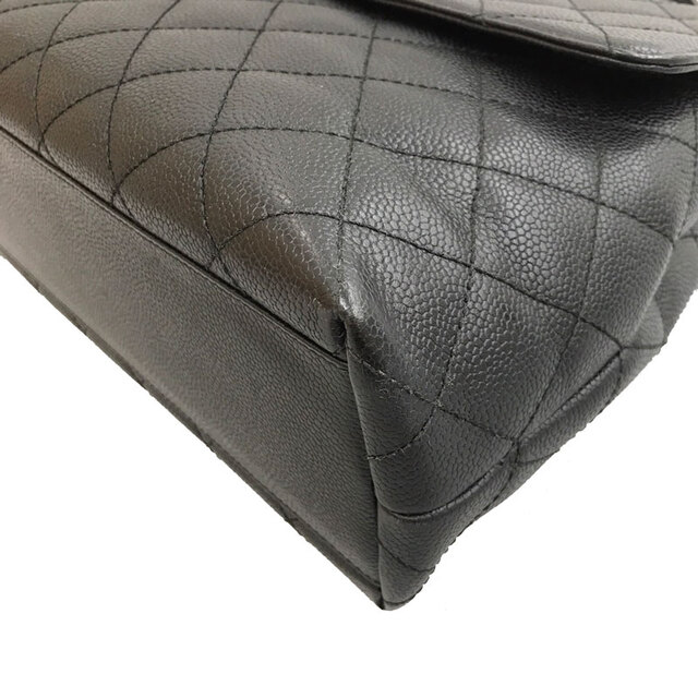シャネル CHANEL キャビアスキン マトラッセ ターンロック ハンドバッグ シャネル CHANEL キャビアスキン マトラッセ ターンロック ハンドバッグ