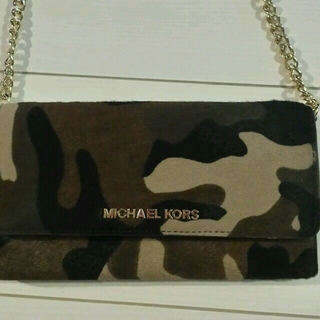 マイケルコース(Michael Kors)の未使用マイケルコース　チェーンウォレット(財布)