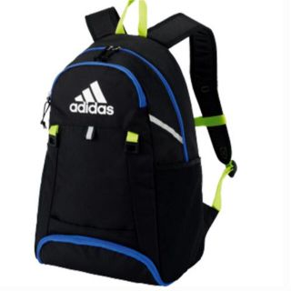 アディダス(adidas)のアディダス ボール用デイパック 24L (ADP36BKB) ブラック×ブル-(その他)