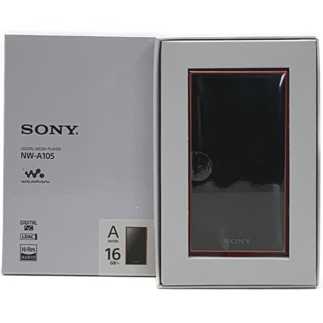 ☆☆SONY ソニー 《 WALKMAN ウオークマン 》ハイレゾ レッド / 16GB / NW-A10536型対応フォーマット
