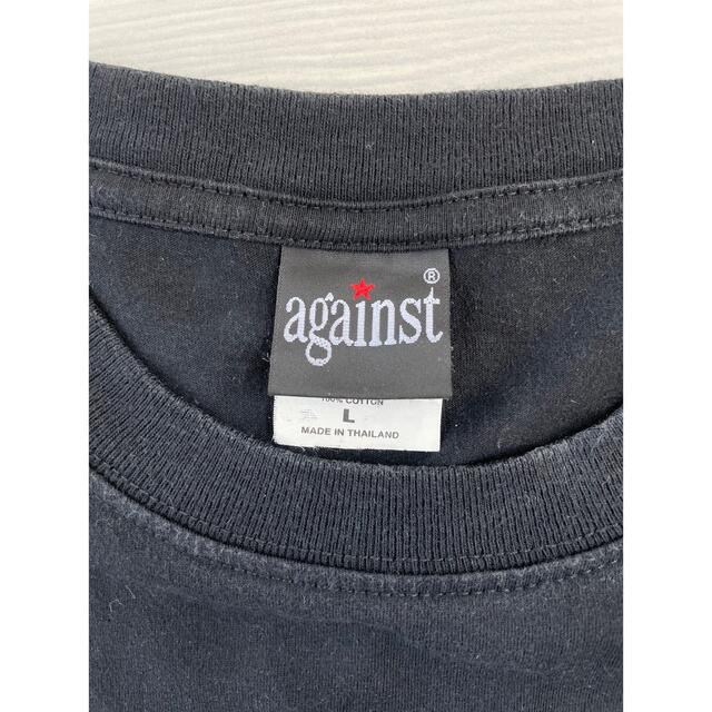 AGAINST(アゲインスト)のMETALLICA　メタリカ　ロンT　スカル　　ブラック　L メンズのトップス(Tシャツ/カットソー(七分/長袖))の商品写真