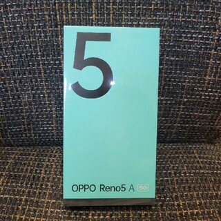 オッポ(OPPO)のOPPO Reno 5A　未開封　 SIMフリー(スマートフォン本体)