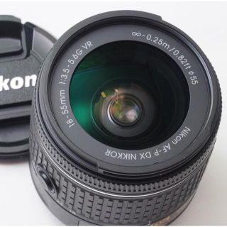 Nikon - 【美品】Nikonニコン⭐️標準ズームAF-P18-55mmVR⭐️使い勝手