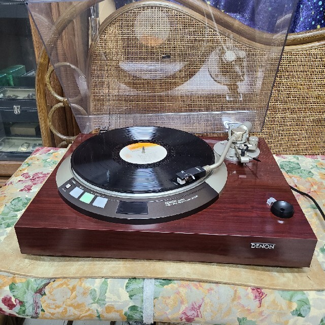 DENON - 奇跡!レストア完動超美品!MM針新品.!DENONレコード