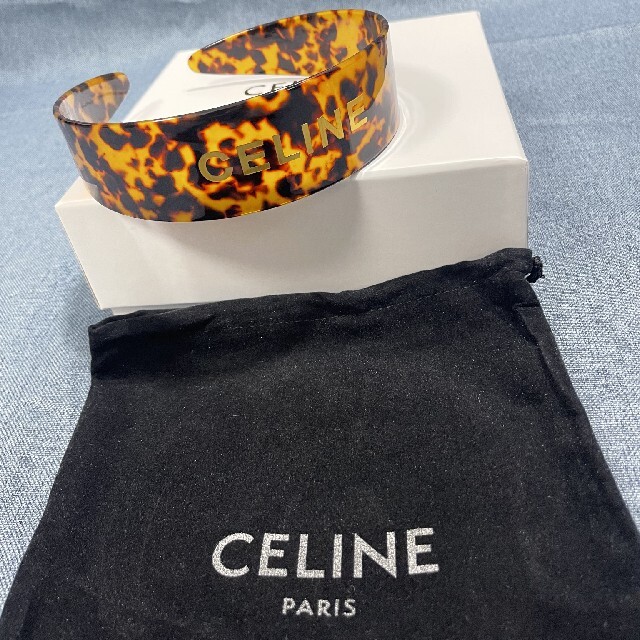 希少⭐︎セリーヌ⭐︎celine カチューシャ ヘッドバンド ダークハバナ