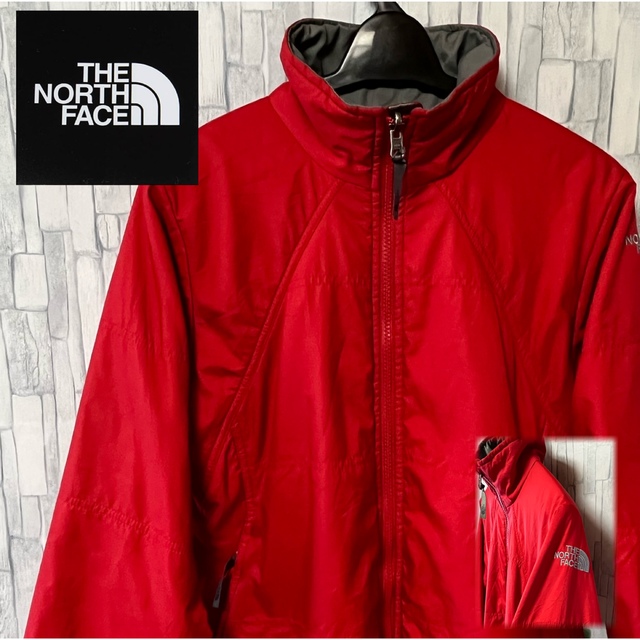 THE NORTH FACE ノースフェイス ナイロンジャケット レッド 赤