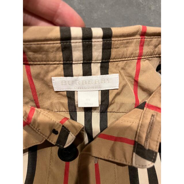 BURBERRY(バーバリー)のバーバリー  シャツ　92cm キッズ/ベビー/マタニティのキッズ服男の子用(90cm~)(Tシャツ/カットソー)の商品写真