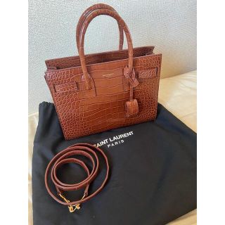 サンローラン(Saint Laurent)のsaint laurent  ハンドバック　美品(ハンドバッグ)