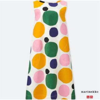 マリメッコ(marimekko)の【新品未使用】ユニクロ×マリメッコ ワンピース(ロングワンピース/マキシワンピース)