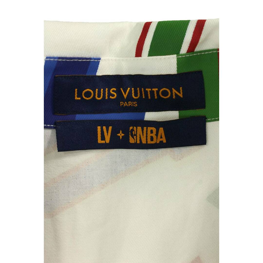 LOUIS VUITTON ルイヴィトン 21AW×エヌビーエー アルファベットバスケットボールレターオーバーサイズ半袖シャツ