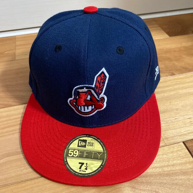 New Era INDIANS (インディアンス) キャップ ブラウン