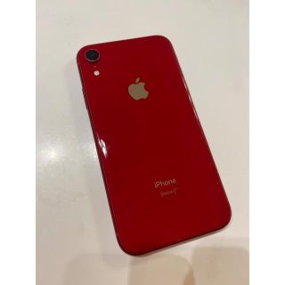 アイフォーン(iPhone)のiPhoneXR product RED 128gb(スマートフォン本体)