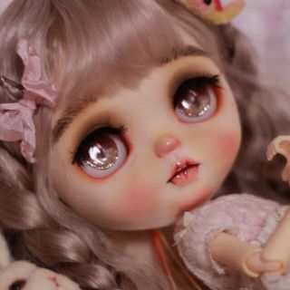 カスタムブライス カスタムドール 海外作家様 かわいい きれい 幼い フルセット(人形)