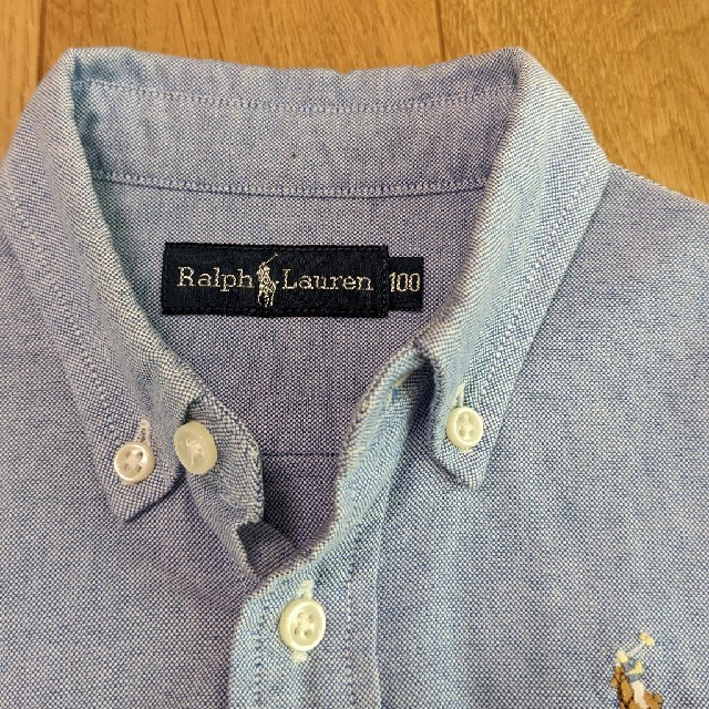 Ralph Lauren(ラルフローレン)のRalph Lauren ラルフローレン オックスフォード シャツ 100 キッズ/ベビー/マタニティのキッズ服男の子用(90cm~)(ブラウス)の商品写真