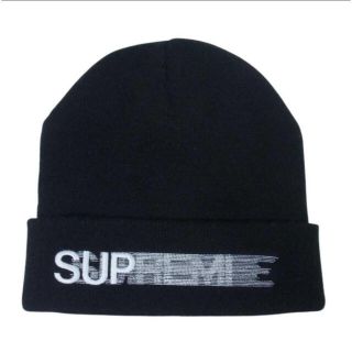 シュプリーム(Supreme)のsupreme モーション　ロゴ　ビーニー(ニット帽/ビーニー)