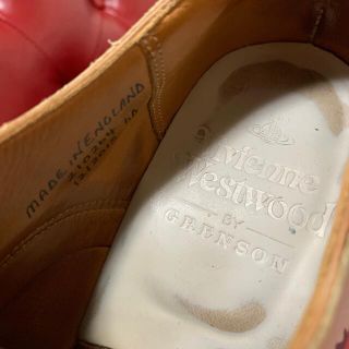 Vivienne Westwood - 希少 レア ヴィヴィアンウエストウッド 人気の雑貨がズラリ! グリンソン ヴィヴィアンウエストウッド レア 希少 スクイグル シューズ 本革 ドレス/ビジネス