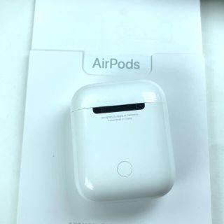 アップル(Apple)のApple AirPods 第一世代イヤホン充電ケースのみ　アップル純正動作品(ヘッドフォン/イヤフォン)