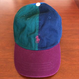 ポロラルフローレン(POLO RALPH LAUREN)の日本未入荷　ポロラルフローレン マルチカラー　キャップスナップバック(キャップ)