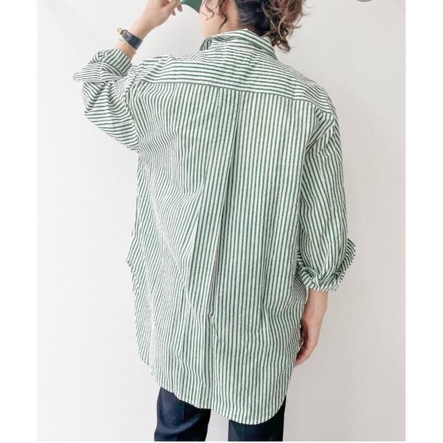 L'Appartement DEUXIEME CLASSE(アパルトモンドゥーズィエムクラス)のSZ ブロックプリントOversized Button Down Shirt レディースのトップス(シャツ/ブラウス(長袖/七分))の商品写真