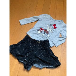 ベビーギャップ(babyGAP)のベビーギャップ  オールドネイビー  2点セット(Tシャツ/カットソー)