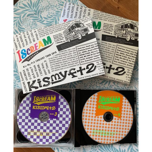 Kis-My-Ft2(キスマイフットツー)のKis-My-Ft2 「 I Scream」初回限定盤　DVD 4枚組　キスマイ エンタメ/ホビーのDVD/ブルーレイ(ミュージック)の商品写真