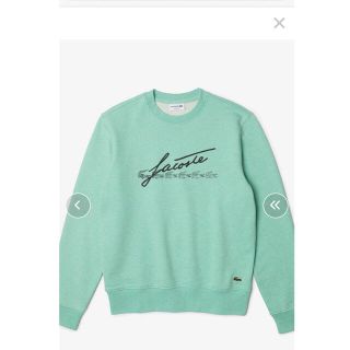 ラコステ(LACOSTE)のラコステ メンズ　新品　スクリプトネームプリントクルーネックスウェット(スウェット)