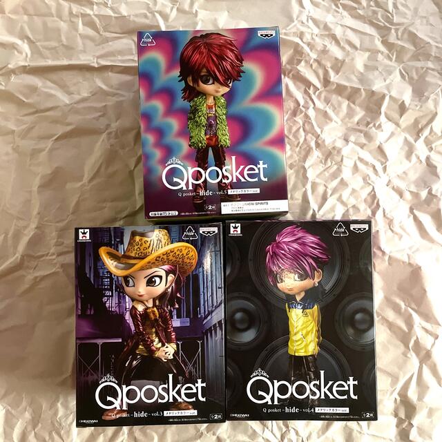 Qposket hide vol.3,4,5 メタリックカラーver.