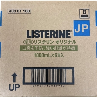 リステリン(LISTERINE)のLISTERINE 薬用リステリン オリジナル 1000ml×6本(口臭防止/エチケット用品)